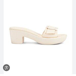 Heart Jelly Clog in Off White ANCIENT GREEK SANDALS